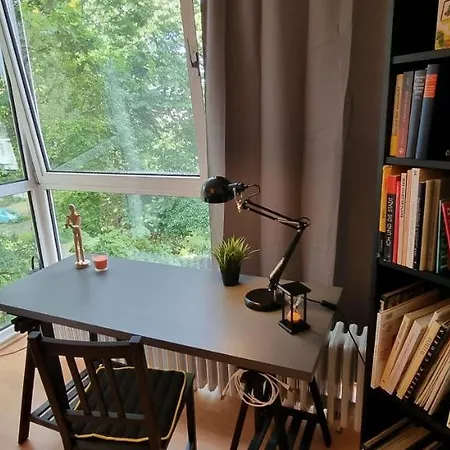 Black&White Designer Business Apartment Fuer 4 Mit Kueche+5G Wlan+Netflix Nahe Der City